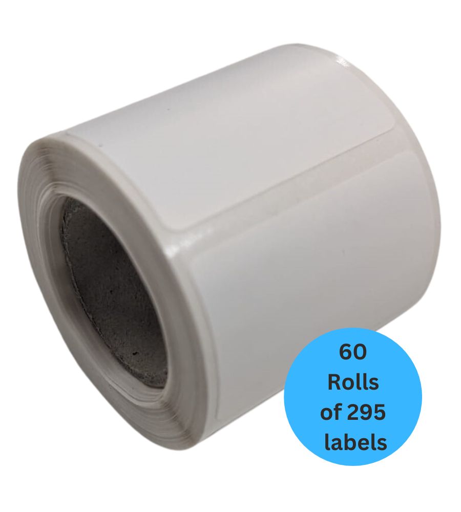 Part Number KEW80LABEL - 60 Rolls - Kewtech PAT Test Labels for the Kewtech KEW80L printer