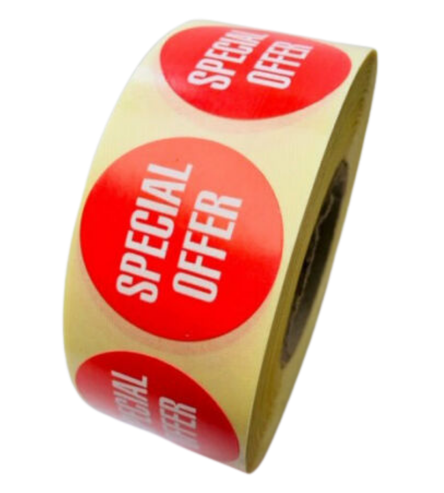 Special Offer Labels  - 30mm diameter - 1,000 Labels